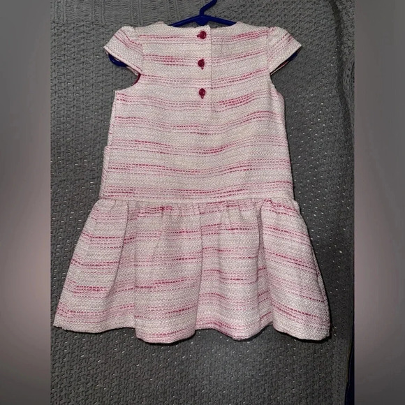 Janie & Jack Pink Bow Shiny Dress 2T NWT - Picture 9 of 13